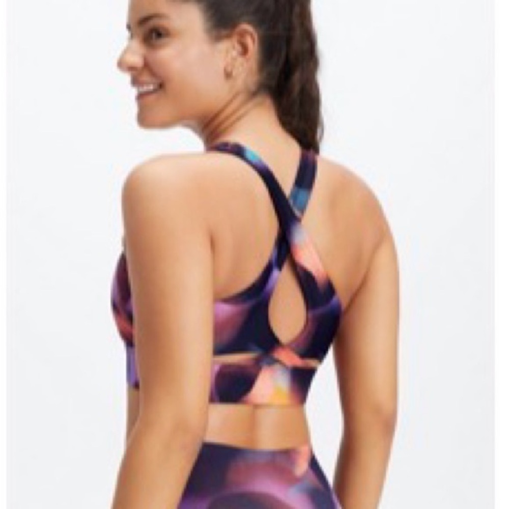 Fabletics Multicolor Sports Bra - Picture 2 of 4